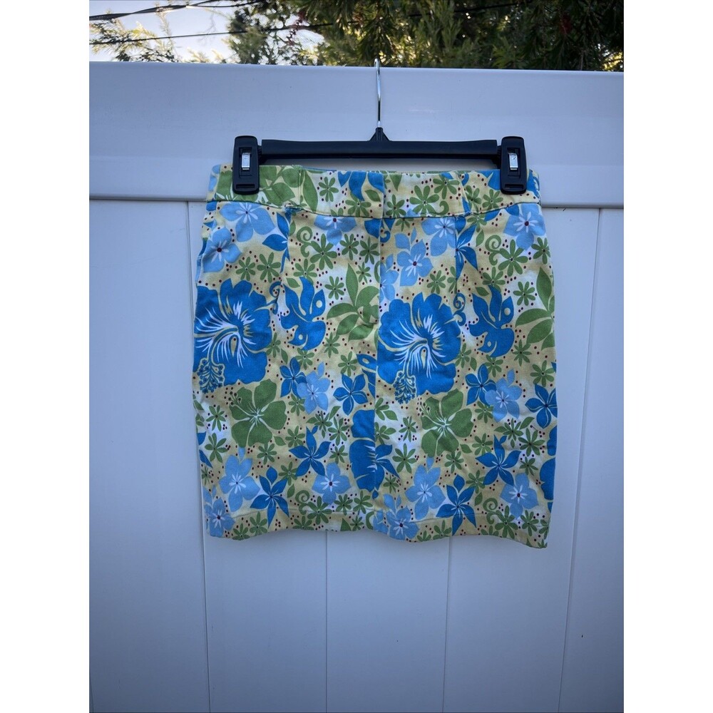 Willi Smith Women's Skirt size 12 Floral Colorful 27” Waist